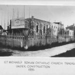 St Michael's Roman Catholic Church, Kay Street Traralgon, under construction 1935