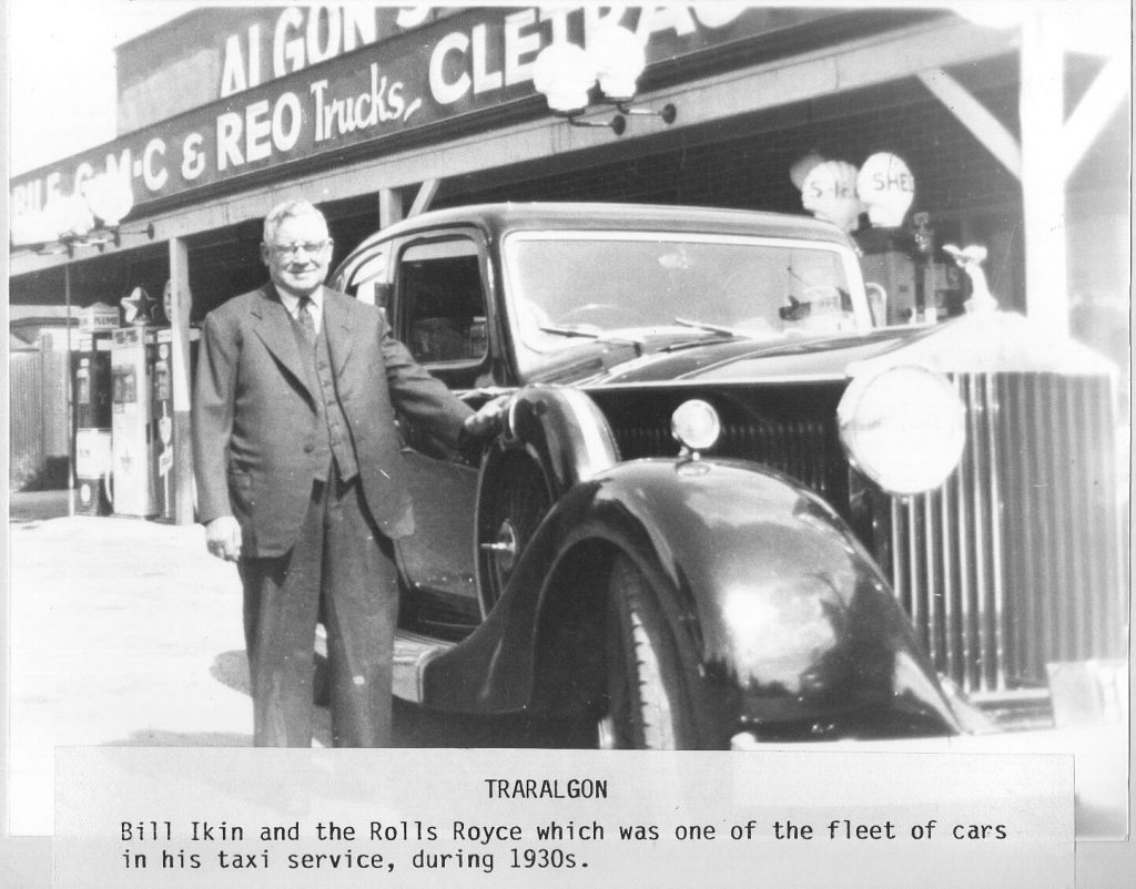 Bill Ikiin and his Rolls Royce taxi servce