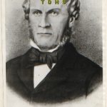 Historic photo drawing of James McArthur